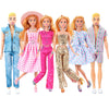 NK 1 Pcs Fashion Dress Outfit Casual Wear For Barbie Doll