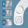 SAMODRA Non-Electric Bidet - Self Cleaning Dual Nozzle