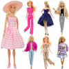 NK 1 Pcs Fashion Dress Outfit Casual Wear For Barbie Doll