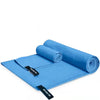 Quick-Drying Sports Towel 40x80/76x152CM Blue Swimming Gym Fitness