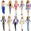 NK 1 Pcs Fashion Dress Outfit Casual Wear For Barbie Doll