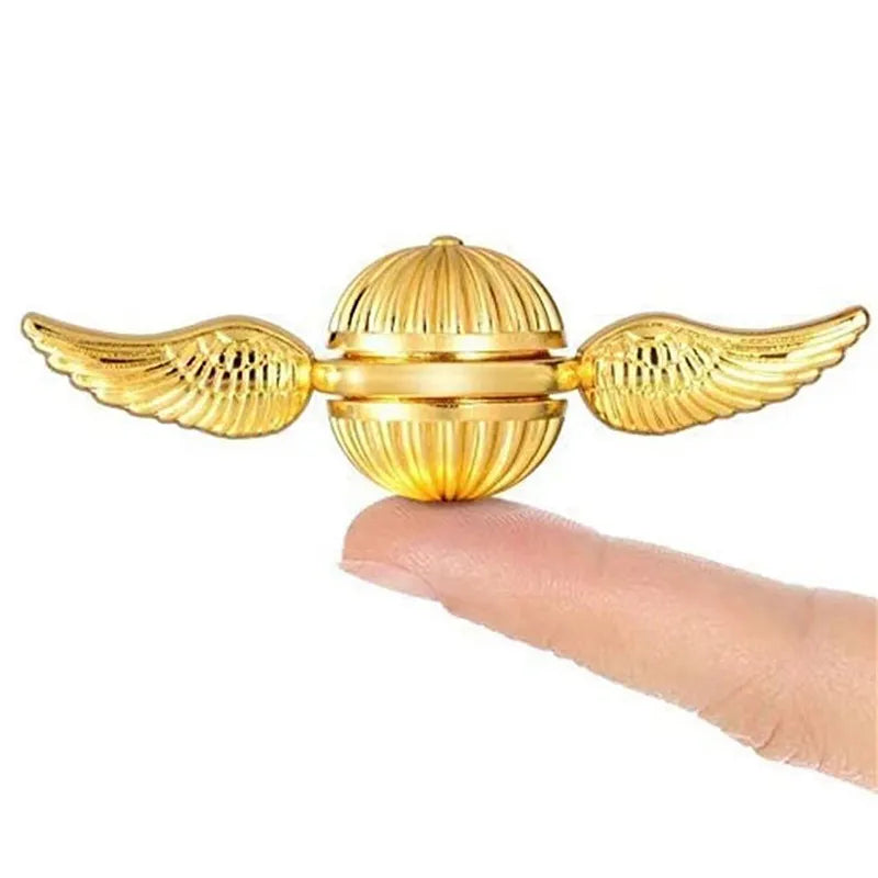 Fun Golden Snitch Cupid Fidget Spinner For Kids