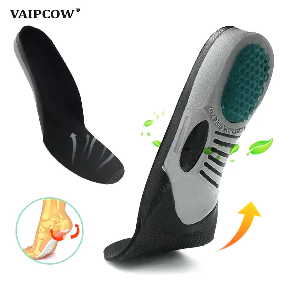 Upgrade Orthotic Gel Insoles Orthopedic Flat Foot