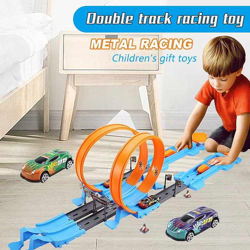 Stunt Speed Double Car Wheels Model Racing