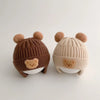 Korean Knitted Baby Cap With Earflaps